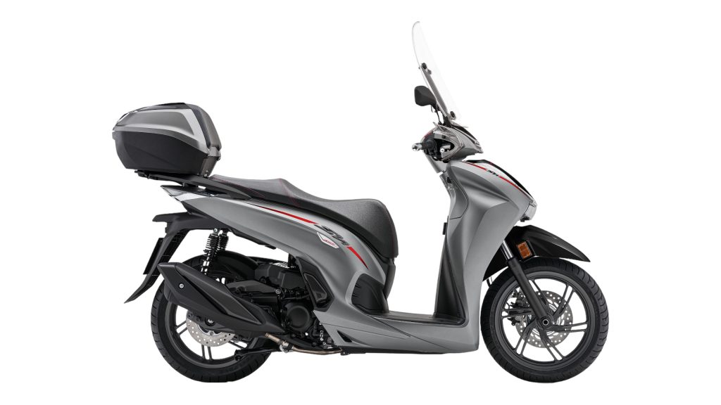 Honda SH350i 2024 Matt Ruthenium Silver Metallic